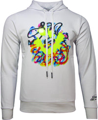 Men's Iceberg x Eddie Peake graffiti Hoodie