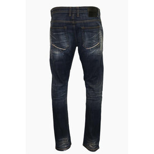 Slim Fit Sand Selvedge Denim