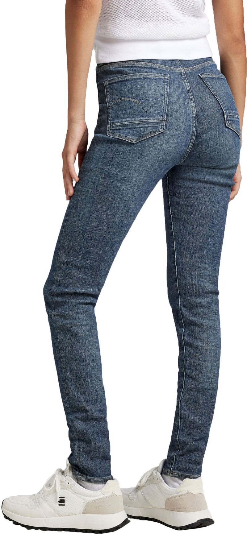 Women's Kafey Ultra High Skinny Jeans, Nightshadow