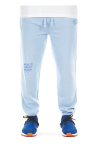Men's Affirmation Sweat Pants, Placid Blue - Krush Clothing