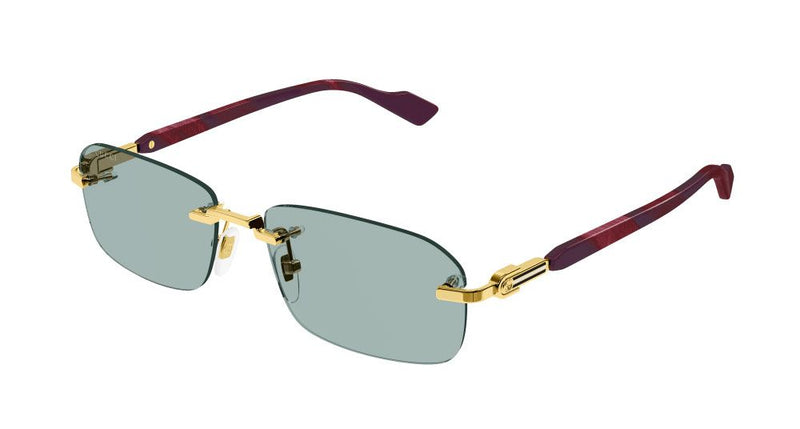 Gucci Eyewear Rectangular Frame Sunglasses - Krush Clothing
