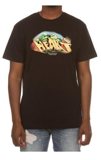 BB Heart Ss Tee, black - Krush Clothing