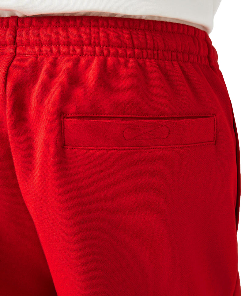 Men's Lacoste Sport Tennis Fleece Shorts, Red - Krush Clothing