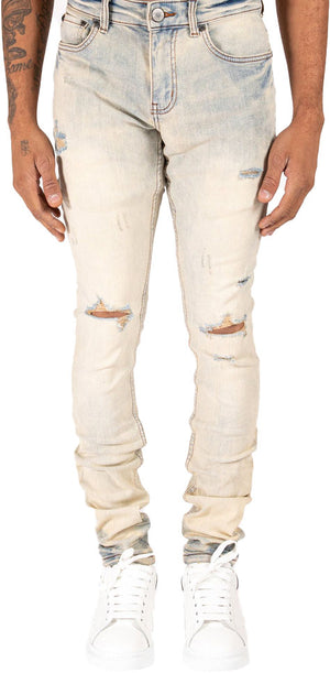 Men's Serenede Chalk Jeans - Krush Clothing