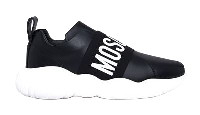 Women's Moschino Leather Teddy Sneakers - Krush Clothing