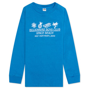 Kid's BB Beach Club LS Knit Aster Blue