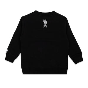 Kid’s BB Coverage Crewneck Sweater, black