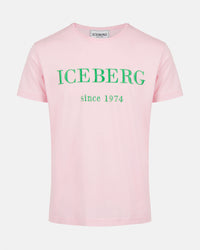 Men's Heritage Logo Pink T-shirt - Krush Clothing