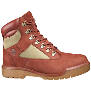 Men's 6-Inch Waterproof Field Boots , Rust\Copper - Krush Clothing