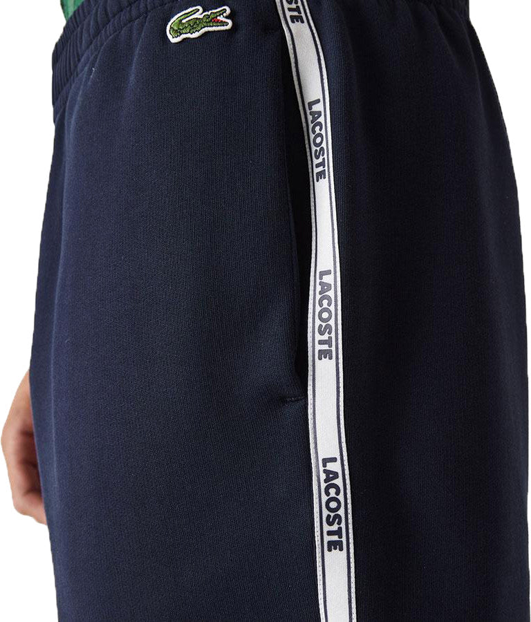 Lacoste Men's Branded Bands Fleece Shorts
